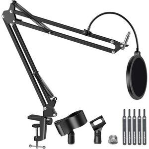 Adjustable Mic Stand for Blue Snowball and Blue Snowball iCE Suspension Boom